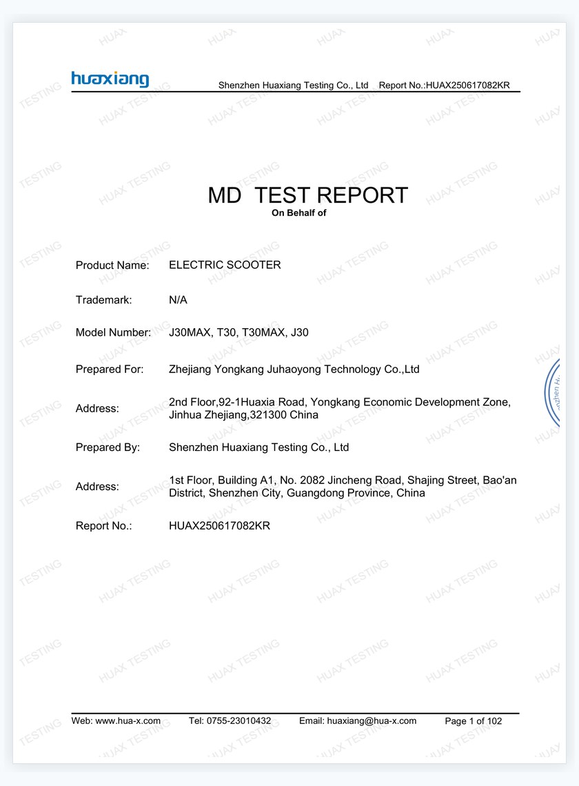 J30MAX EN 17128 / ISO 12100 Report